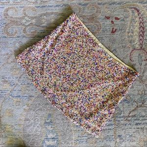 Parker • Beaded + Sequined • Multicolored Mini